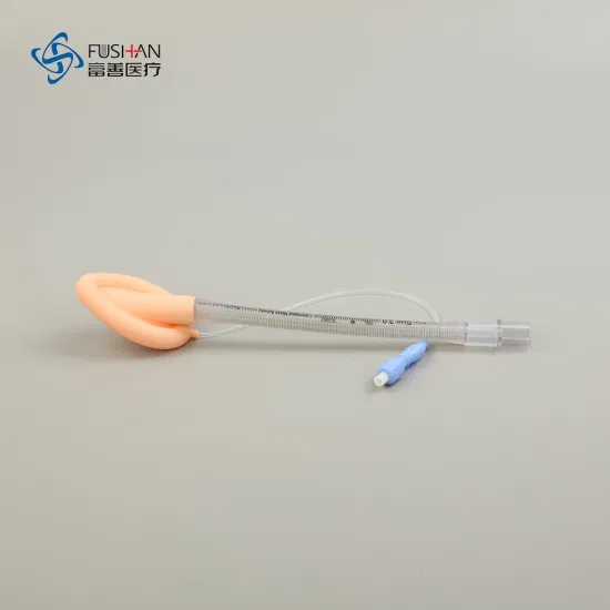 Fushan Medical 100% シリコーン再利用可能な強化喉頭マスク気道ソフトカフ CE ISO13485
